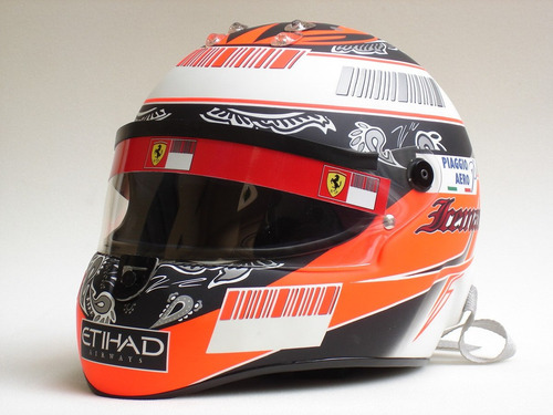 Casco Kimi Raikkonen 2009 F1 Schuberth Replica