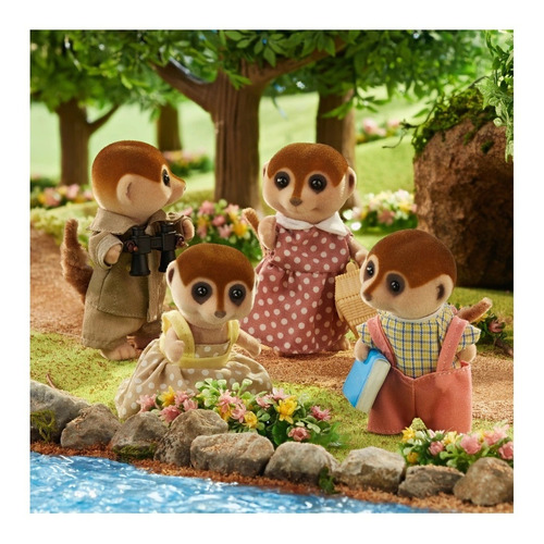 Edición especial de la familia Suricata de Sylvanian Families