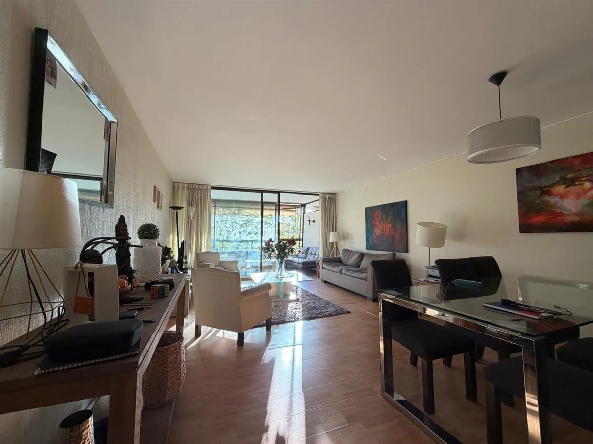 Imagen 2 de 17 de Departamento En Arriendo Amoblado De 3 Dorm. En Las Condes