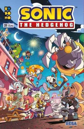 Sonic The Hedgehog Vol 31 Kodomo Ecc (español)