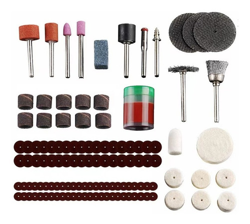 Kit Multiuso Para Dremel De 105 Piezas Lijar Y Pulir