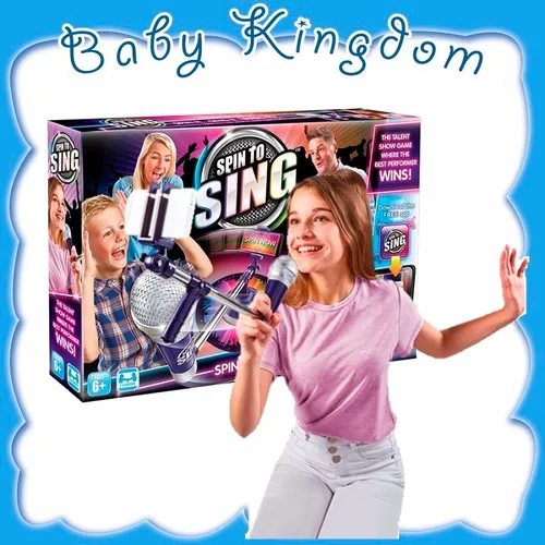 Microfono Profesional Para Niña,canto Karaoke,bailar Actuar