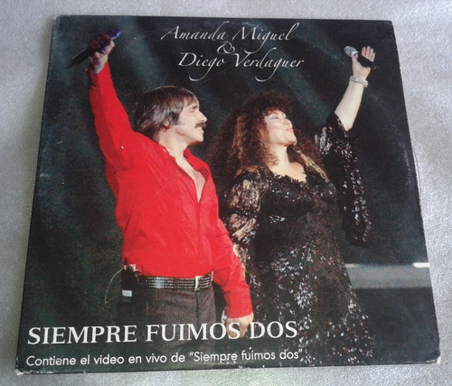 Amanda Miguel Y Diego Verdaguer Siempre Fuimos Dos Cd Promo