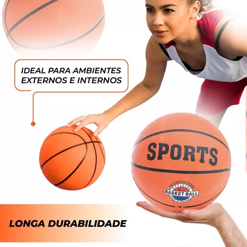 Bola De Basquete Basketball Tamanho Oficial Nº7 Sports Sport Hx - Papellotti