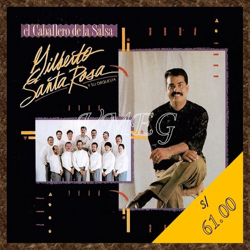 Vmeg Cd Gilberto Santa Rosa 1990 El Caballero De La Salsa V1