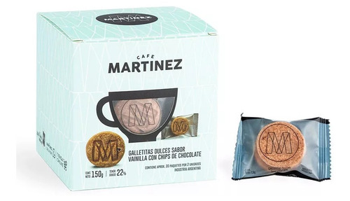 Galletita Café Martínez Con Chips De Chocolate 150 G