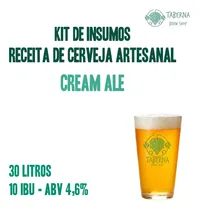 Comprar Kit De Insumos Cerveja - Cream Ale - 30 Litros