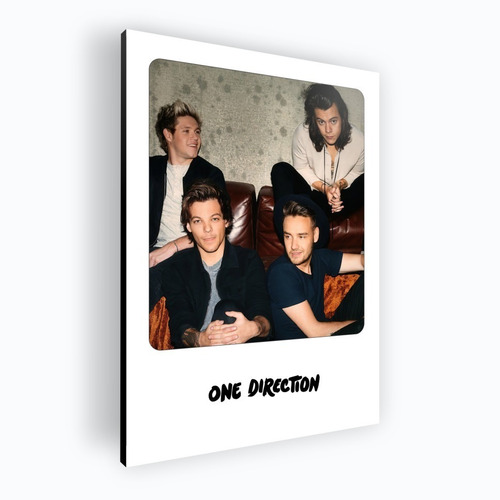 Cuadro Moderno Mural Poster One Direction 42x60 Mdf