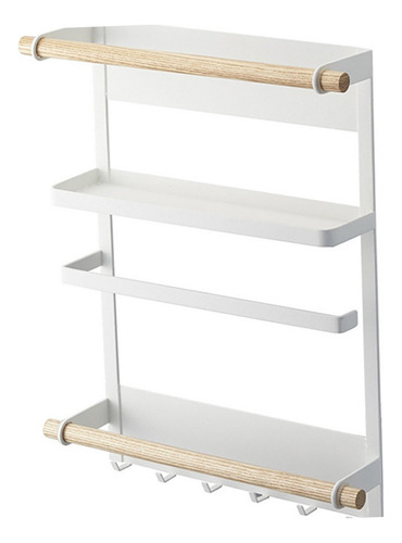Estante Magnético Grande Con Soporte Para Toallas De Papel