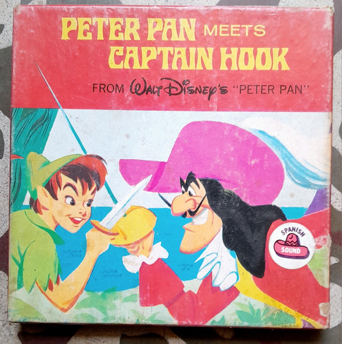 Película Super 8 Peter Pan Captain Hook Walt Disney Films