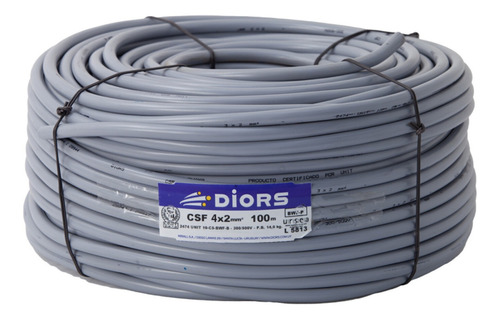 Cable Superplástico Gris - 4 X 4