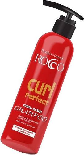 Rocco® Shampoo curl perfect para cabello rizo	