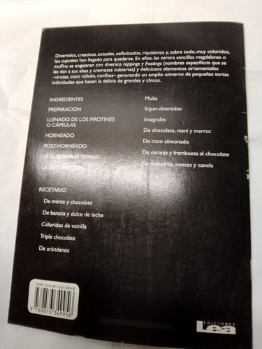 Revista De Cupcakes + 2 Recetarios (Usado)