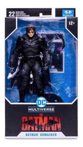 Figura The Batman Unmasked (sin Mascara) - Mcfarlane Toys Dc