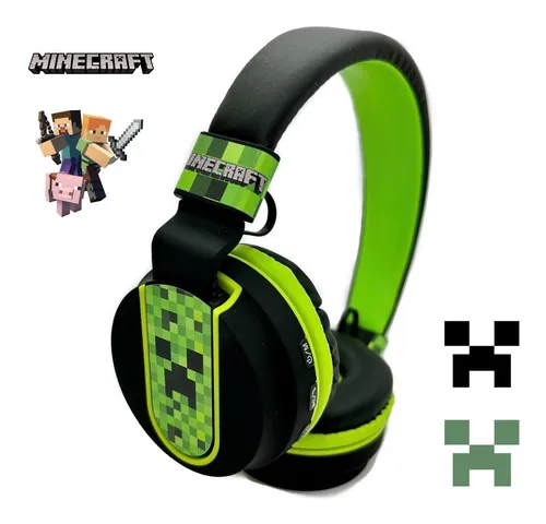 loseta Inmersión vértice Auricular Vincha Bluetooth Minecraft C Micrófono, Fm Navidad | Cuotas sin interés loseta Inmersión vértice Auricular Vincha Bluetooth Minecraft C Micrófono, Fm Navidad | Cuotas sin interés