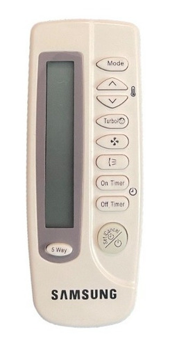 Control Para Minisplit Samsung As12f Aq12fbcx As18fban As18a