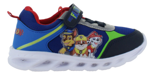 Paw Patrol Tenis Luces Moda Casual Ajuste Confort Niño 86576