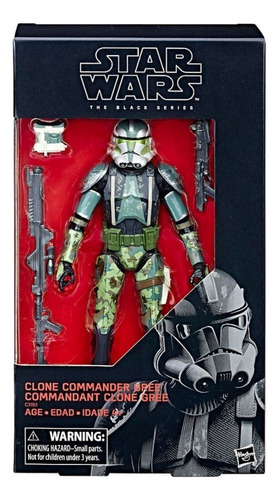 Clone Commander Gree The Black Series Star Wars Figura 6 (Usado)