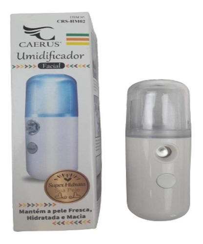 Mine Pulverizador Umidificador Portátil Branco Facial