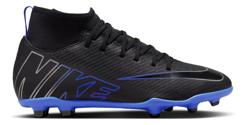 Guayos Nike Jr. Mercurial Superfly 9 Club Niños-negro