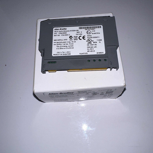 1734-oe2c 4-20ma Analog Output Allen Bradley Remota 1734 Abb