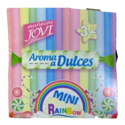 Muñecas Jovi - Mini Rainbow Con Aroma A Chocolate