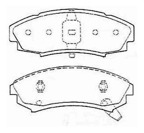 Pastilla De Freno Chevrolet Oldsmobile 85/91 Delantera