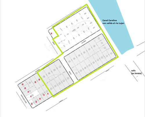 Importante Fraccion De 52800m2, 44 Lotes De 1200m2 En Benavidez