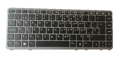 Teclado Zbook 14 G2 Español Marco Plata