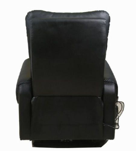 Sillon Masajeador Relax Reclinable Electrico Con Calor Color Negro O Chocolate