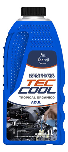 Aditivo Radiador Azul Fluido De Arrefecimento 1l Concentrado