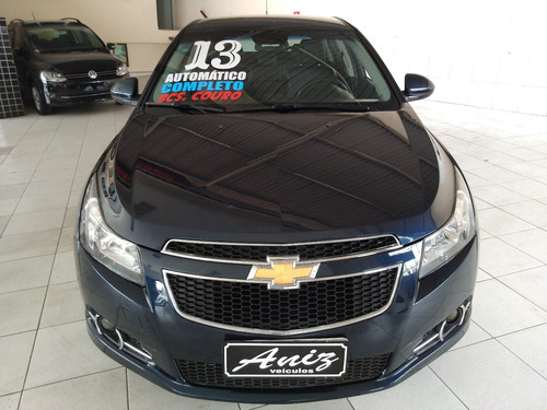 Chevrolet Cruze Sport Lt 2013 Azul Automatico Bancos Em Cour