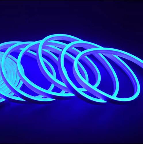 Imagen 2 de 5 de Cinta Neon Led 12v Flexible 5m Incluye Transformador 220v