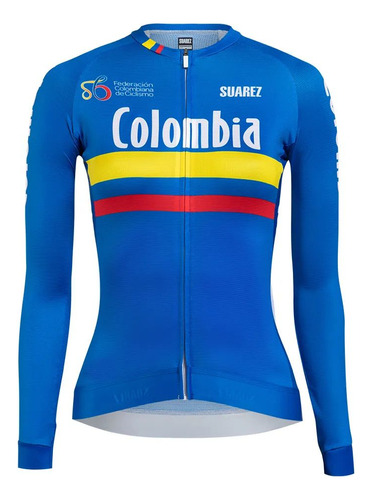 Camiseta Suarez M/l Mujer Colombia Federación 2.3