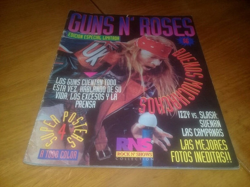 Rock N' Shows Guns And Roses Slash Axel Rose