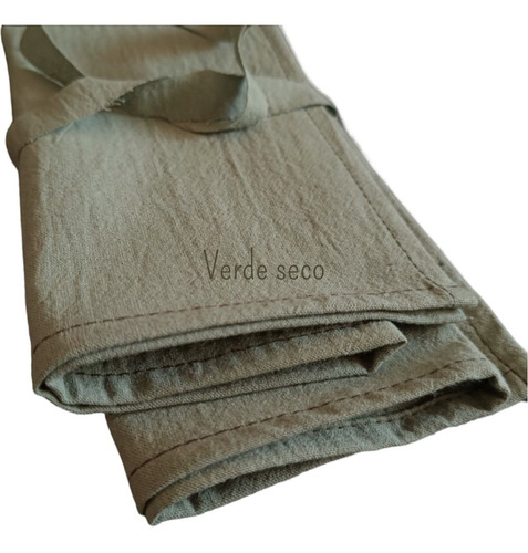 Imagen 7 de 8 de Servilletas De Tela Tusor Algodon Pack X 12 U Colores Varios