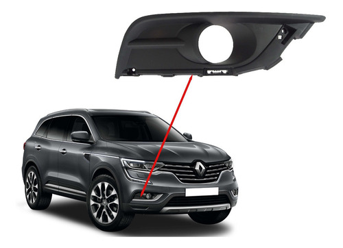 Bisel Negro Neblinero Izq. O Der. Renault Koleos 2017-2020