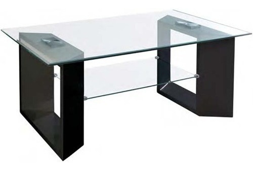 Imagen 2 de 5 de Mesa De Centro Tt1301 - Negro Këssa Muebles