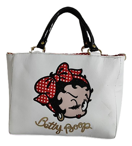 Bolsa De Mano  Dama De Betty Boop Color Cafe