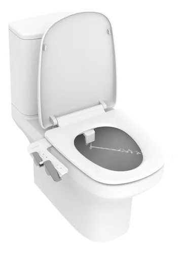 Bidet Para Inodoro Agua Caliente Aquagenius Ducha Higienica