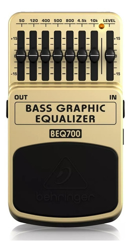 Pedal Ecualizador Para Bajo Behringer Beq700 Playback