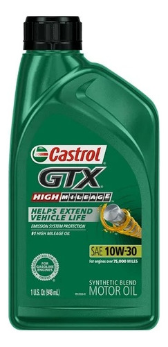 Aceite Castrol 10w30 Semi-sintetico 946ml