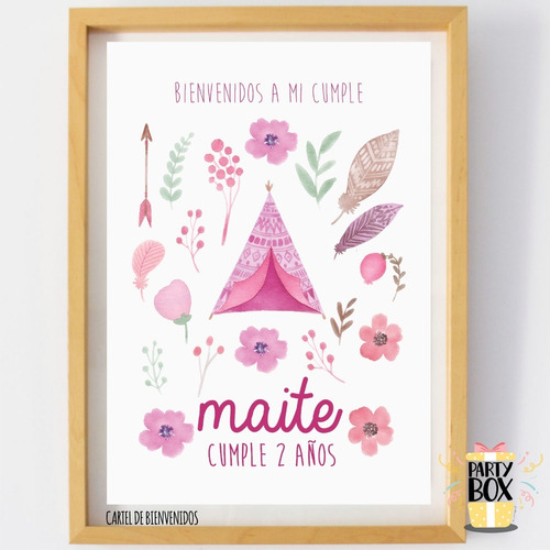 Kit Imprimible Atrapasueños Carpitas Tipi Boho Chic