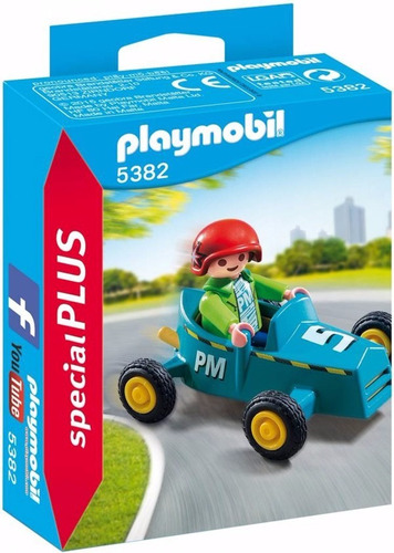 Playmobil Special Plus 5382 Niño Con Karting Mundo Manias