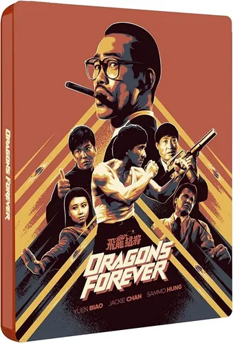Bluray Steelbook Dragões Para Sempre - Jackie Chan - Lacrado