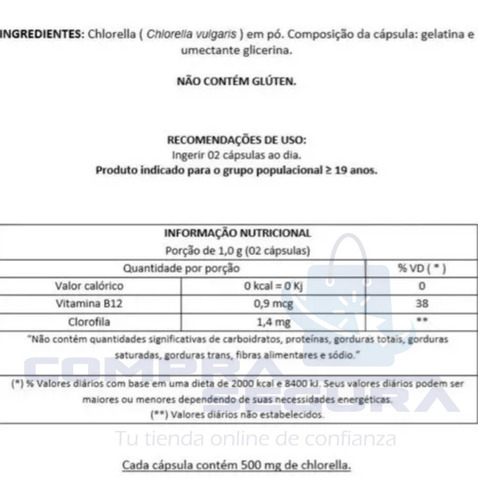 Imagen 7 de 9 de Clorella Alga Chlorella 100% Natural
