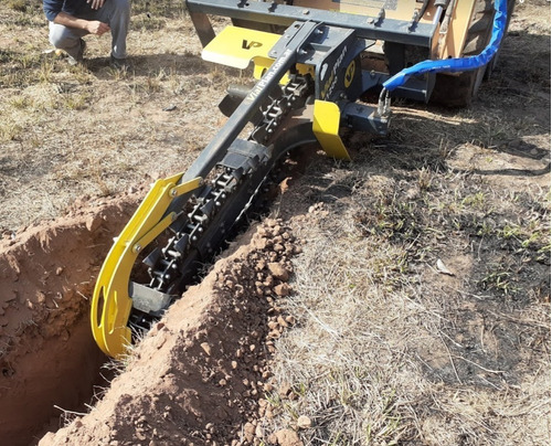 Imagen 2 de 8 de Implemento Zanjadora Para Minicargadora Vialplan, Bobcat