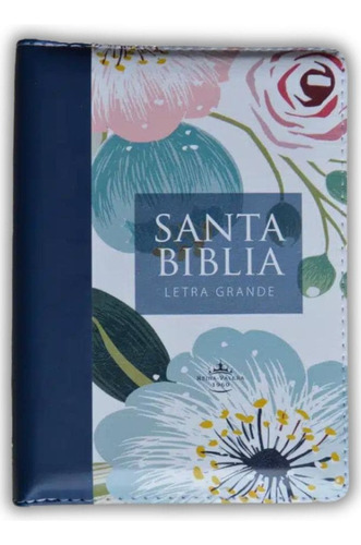 Biblia Reina Valera 1960 Letra Grande Cierre Concor Ind Azul