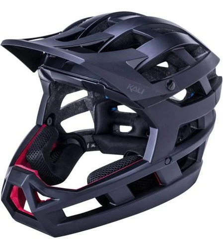 Casco Fullface Para Ciclismo Mtb Enduro Kali Invader Negro