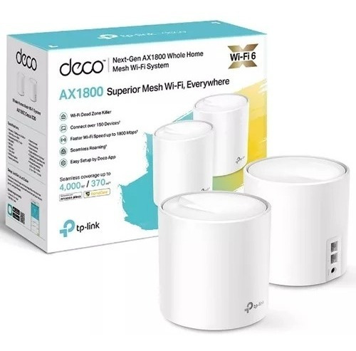 Router Tp-link Deco X20 (2-pack) Wifi 6 Mesh Wifi, Ax1800